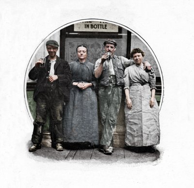 Bir meyhanenin dışında, Londra, c1903 1903 by Unbekannt