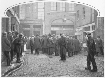 Bir aşevinin dışında, Grays Yard, Marylebone, Londra, c1903 1903 by Unbekannt