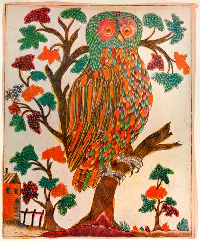 Baykuş, Lubok baskısı, 1800 by Unbekannt