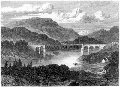Oykel Viyadüğü, Sutherland Demiryolu, 1866 by Unbekannt