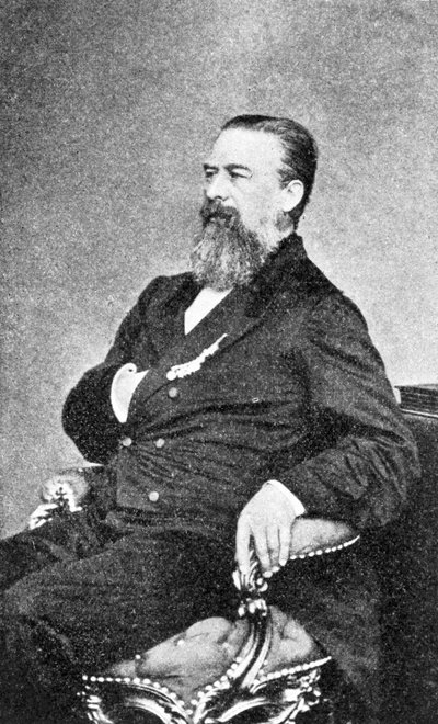 PW F von Voightlander, Avusturyalı enstrüman yapımcısı, c 1860 by Unbekannt