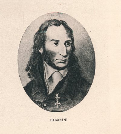 Paganini., 1895 by Unbekannt