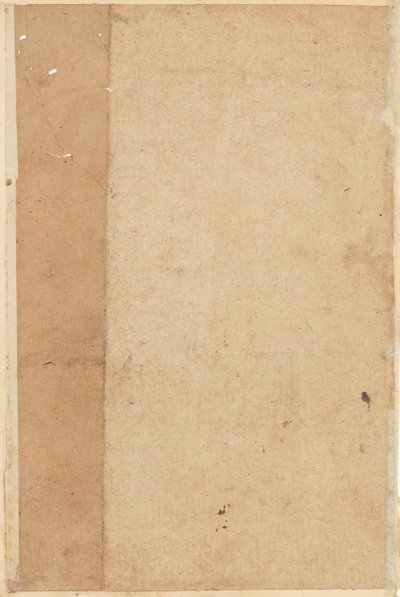 Bir Papağan Tuti-nama Masallarından sayfa: boş sayfa, c. 1560. by Unbekannt