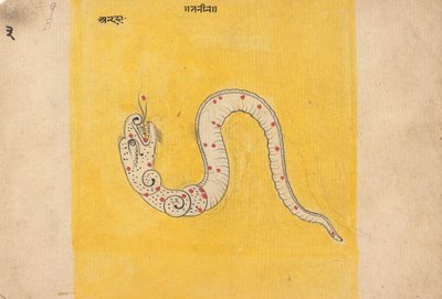 Dağınık Düşler Kitabından bir sayfa, 19. yüzyılın ortaları. by Unbekannt