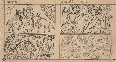 Dağınık Kalpa Sutra Jain Ritüeller Kitabı