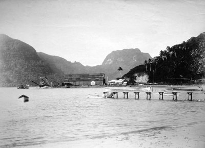 Pago Pago Limanı, Tutuila adasında, Amerikan Samoası, 1889 by Unbekannt