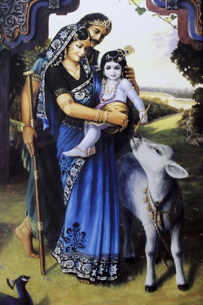 Hindu tanrısı Krishna
