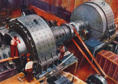 Bir çift dev motor, 1938 by Unbekannt
