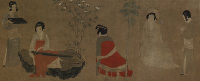 Saray Hanımları Kanun Qin Ayarı, Ming hanedanı, 1368-1644. by Unbekannt