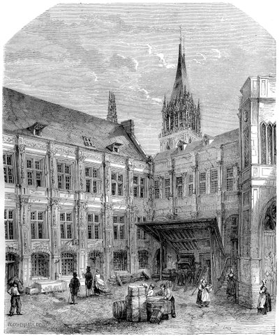 Oda Sarayı, Rouen, Fransa, 1882-1884 by Unbekannt