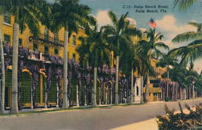 Palm Beach Oteli, Palm Beach, Fla., 1940'lar by Unbekannt