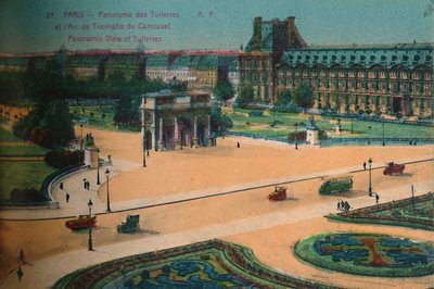 Tuileries ve Arc de Triomphe du Carrousel