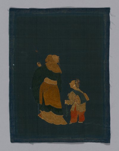 Panel Döşeme Kumaşı, Çin, Kangxi Dönemi, Qing hanedanı 1644-1911, 180050. by Unbekannt