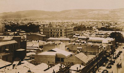 Adelaide ve tepeler Panoraması, Güney Avustralya, 19. yüzyılın sonları ile 20. yüzyılın başlarında by Unbekannt