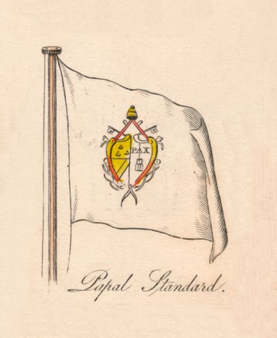 Papalık Standardı, 1838 by Unbekannt