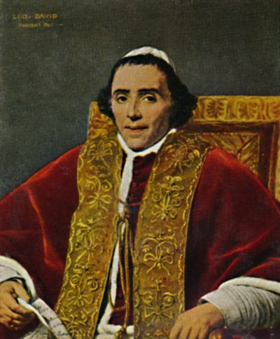 Papa Pius VII 1740-1823. - David