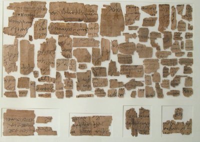 Papirüs Parçaları, Kıpti, 7. yüzyıl. by Unbekannt