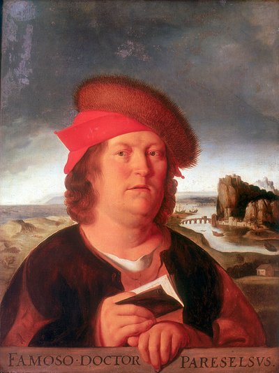 Paracelsus Aracelsus 1493-1541, İsviçre doğumlu Alman doktor ve simyacı by Unbekannt
