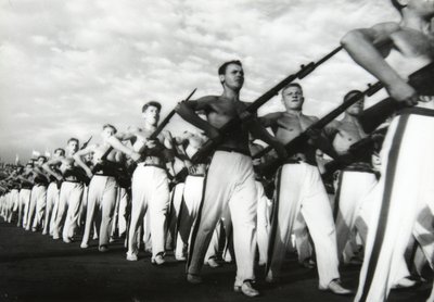 Genç Komünistlerin Geçit Töreni, Moskova, SSCB, 1930