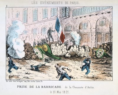 Paris Komünü, 1871 by Unbekannt