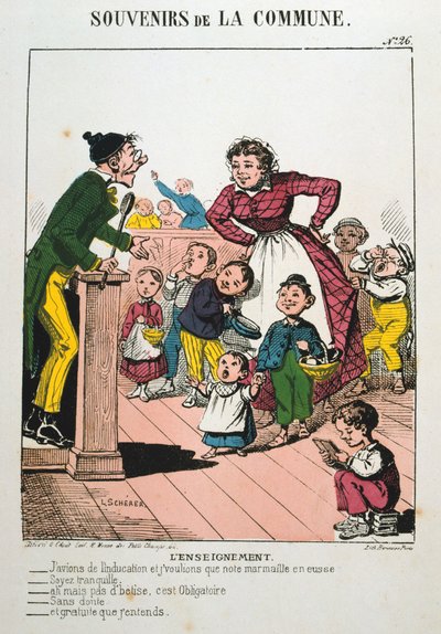 Paris Komünü, 1871. by Unbekannt