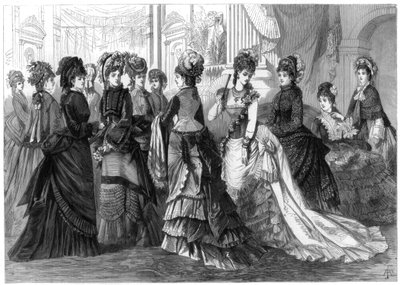 Paris Bahar Modası, 1875 by Unbekannt