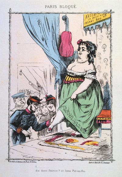 Paris kuşatması, 1870-1871 by Unbekannt