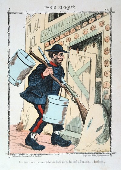 Paris kuşatıldı, 1870-1871. by Unbekannt