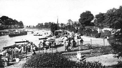 Parkers Feribotu, Surbiton, 1909 by Unbekannt