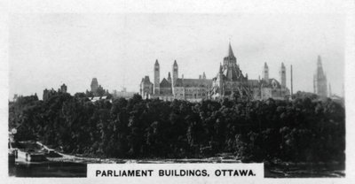 Parlamento Binaları, Ottawa, Kanada, c1920s by Unbekannt