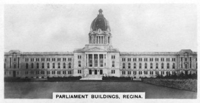 Parlamento Binaları, Regina, Saskatchewan, Kanada, c1920s by Unbekannt