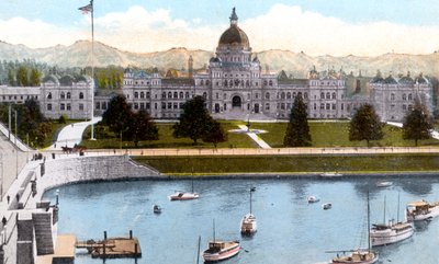 Parlamento Binaları, Victoria, British Columbia, Kanada, c1900s by Unbekannt