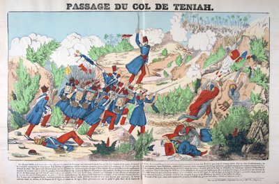 Passage du Col Teniah, Cezayir