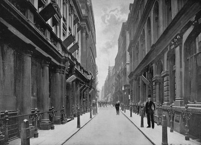 Paternoster Row, Londra Şehri, 1911 by Unbekannt
