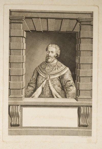 Moskova Patriği Filaret Fyodor Nikitich Romanov 1553-1633 by Unbekannt