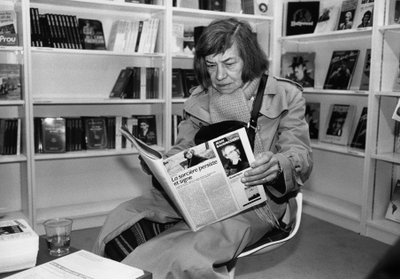 Patricia Highsmith by Unbekannt