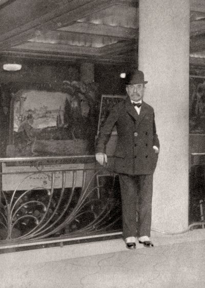 Paul Bourget, Fransız romancı ve eleştirmen, 1928 by Unbekannt