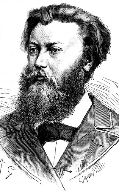 Paul Jablochkoff, Rus telgraf mühendisi, 1883 by Unbekannt