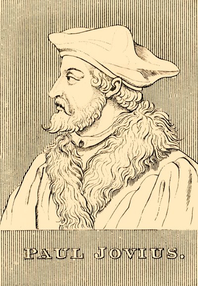 Paul Jovius, 1483-1552, 1830. by Unbekannt