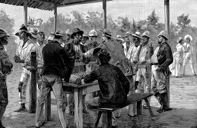 Batı Hintli işçilere ödeme yapmak, 1888 by Unbekannt