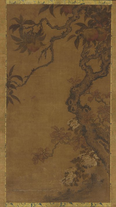 Şeftali ve Krizantem, 1368-1644. by Unbekannt