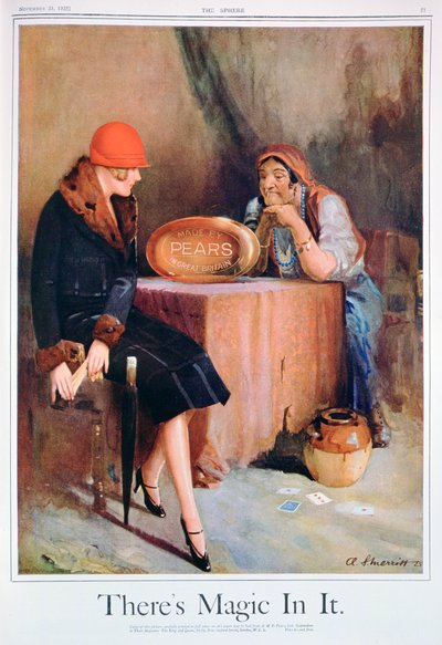 Armut sabunu reklamı, 1925 by Unbekannt