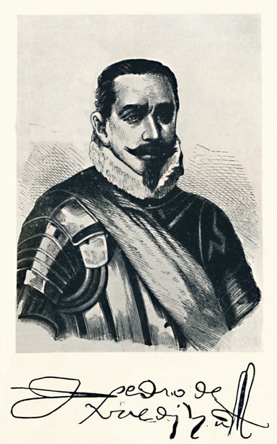 Pedro De Valdivia, c1879, 1911 by Unbekannt