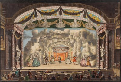 Peep Show Resmi, yaklaşık 1770. by Unbekannt