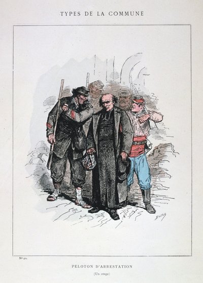 Tutuklama Timi, Paris Komünü, 1871 by Unbekannt