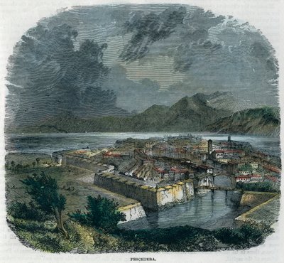 Peschiera del Garda, İtalya, c1875 by Unbekannt