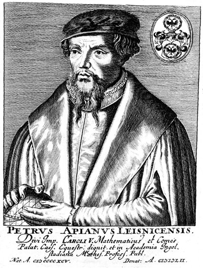 Peter Apian 1495-1552, Alman coğrafyacı, matematikçi ve astronom by Unbekannt