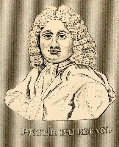 Peter Burman, 1668-1741, 1830. by Unbekannt