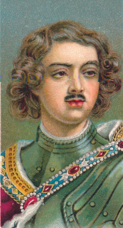 Peter I, Büyük 1672-1725, Rusya Çarı, 1924 by Unbekannt