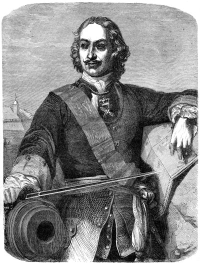 Büyük Petro 1672-1725, 19. yüzyıl by Unbekannt